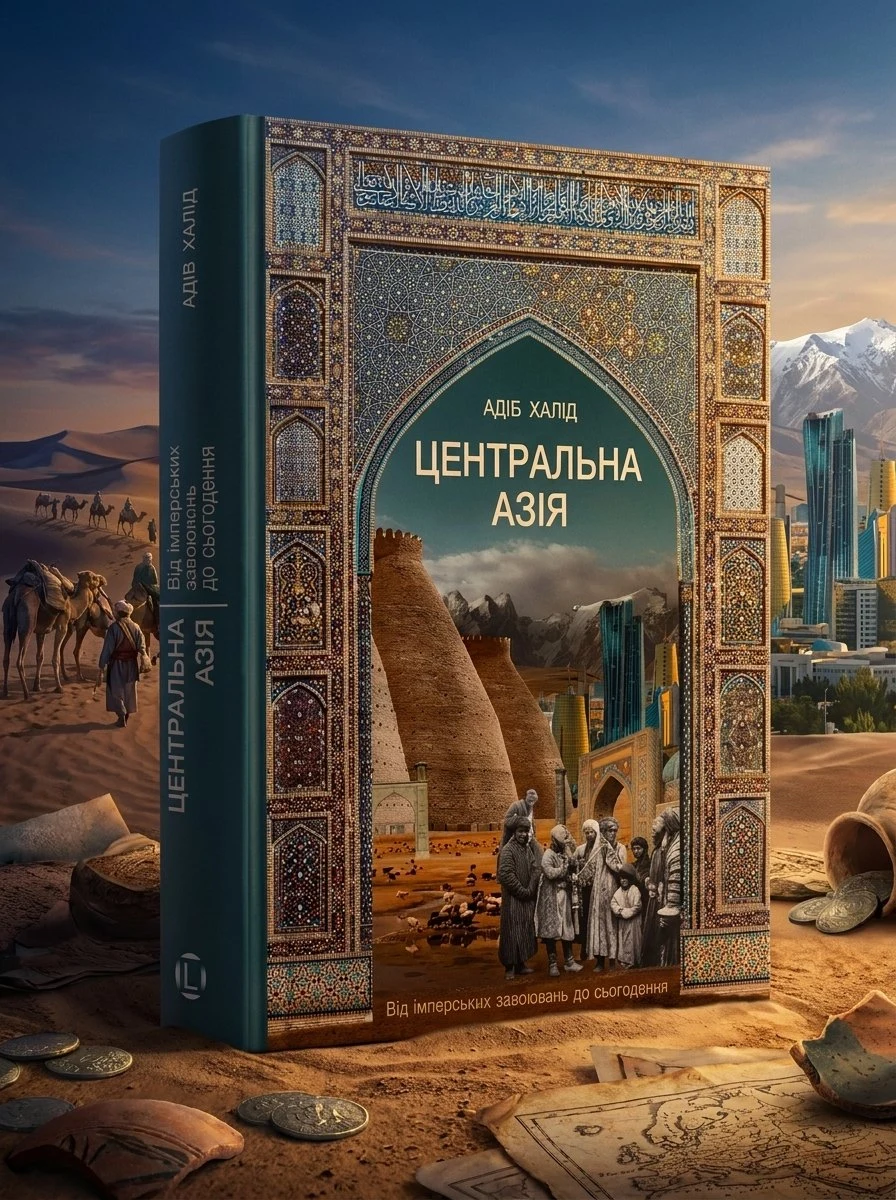 Центральна Азія. Від імперських завоювань до сьогодення — Адіб Халід, обкладинка