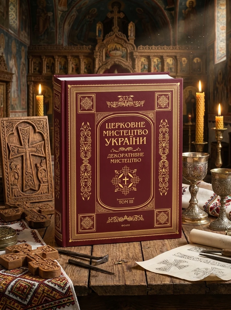 Церковне мистецтво України. Том ІІІ. Декоративне мистецтво, — Історія та публіцистика