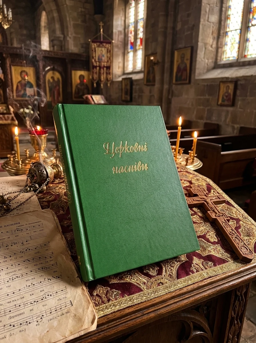 Церковні наспiви — Володимир Головко, обкладинка