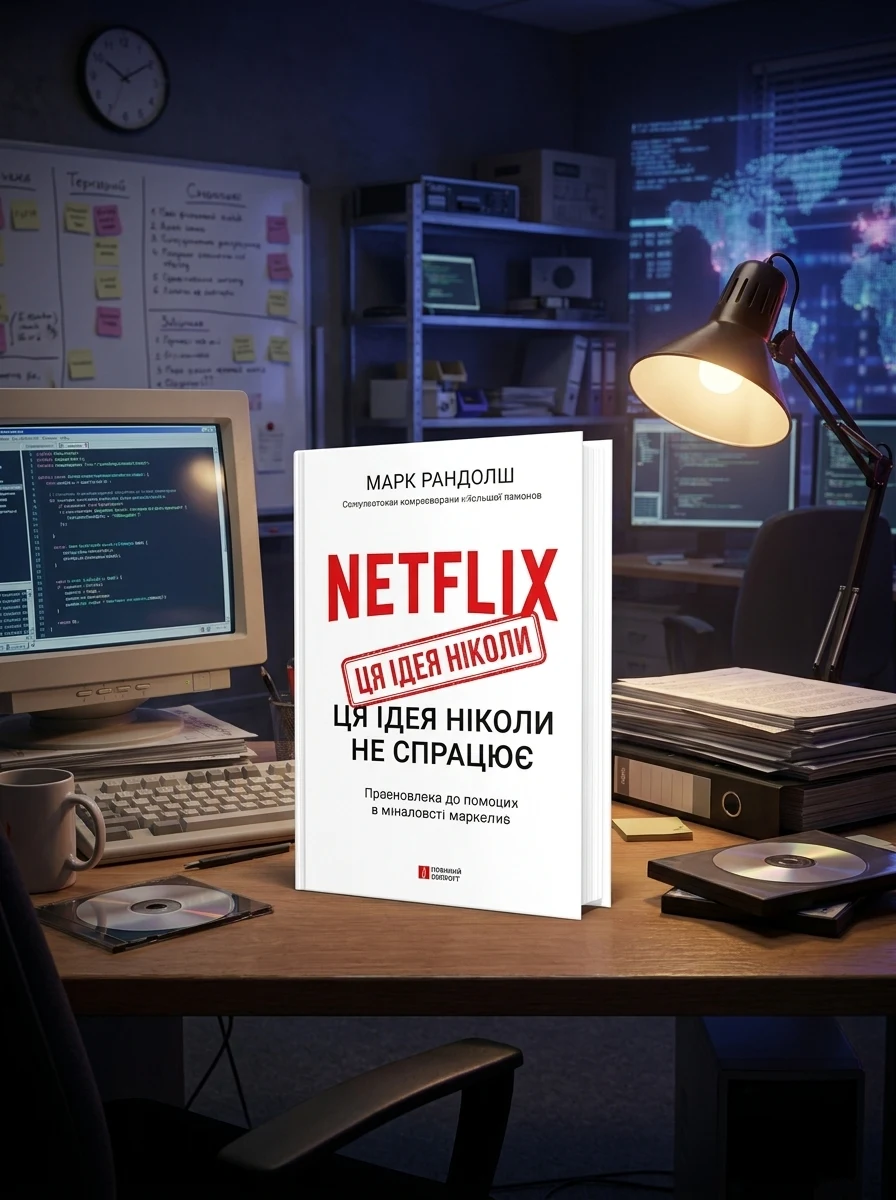 Ця ідея ніколи не спрацює! Неймовірна історія заснування Netflix — Книги для особистісного розвитку