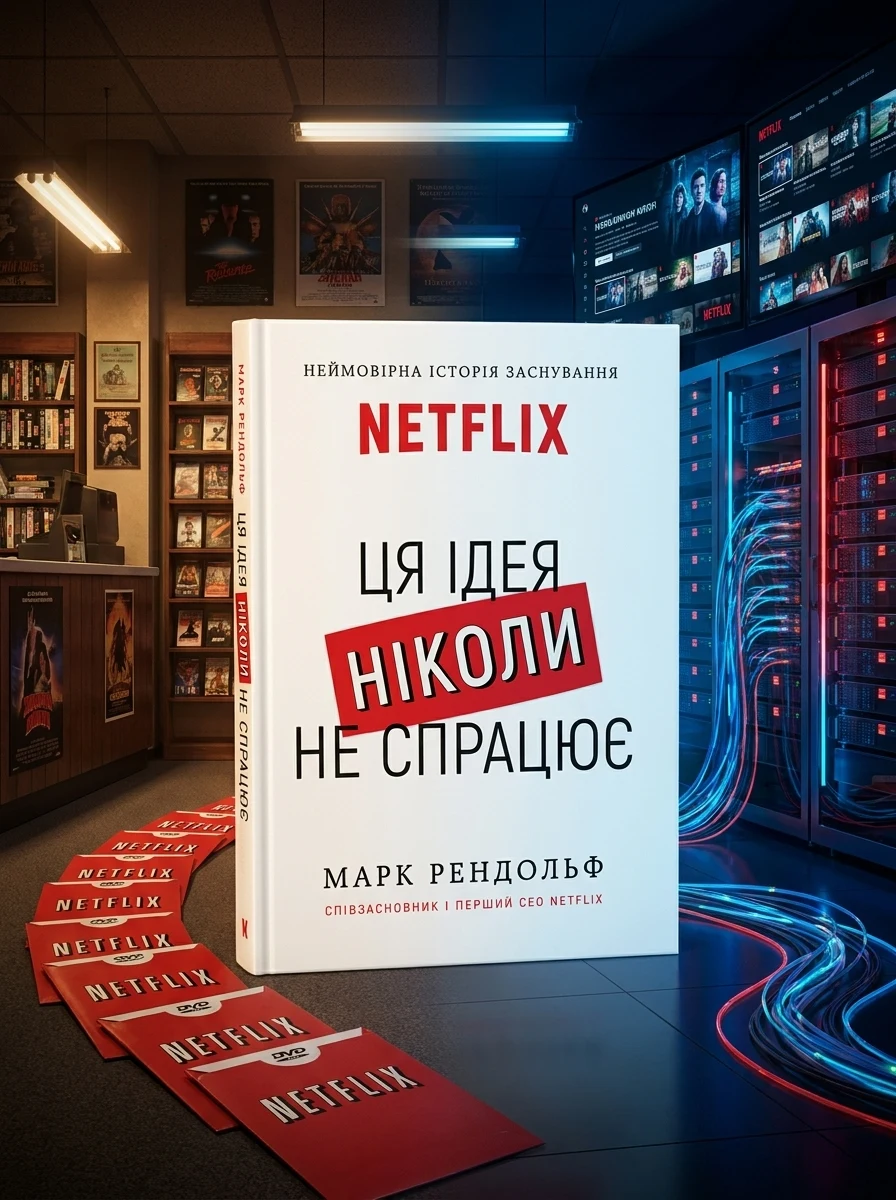 Ця ідея ніколи не спрацює! Неймовірна історія заснування Netflix — Бізнес та саморозвиток