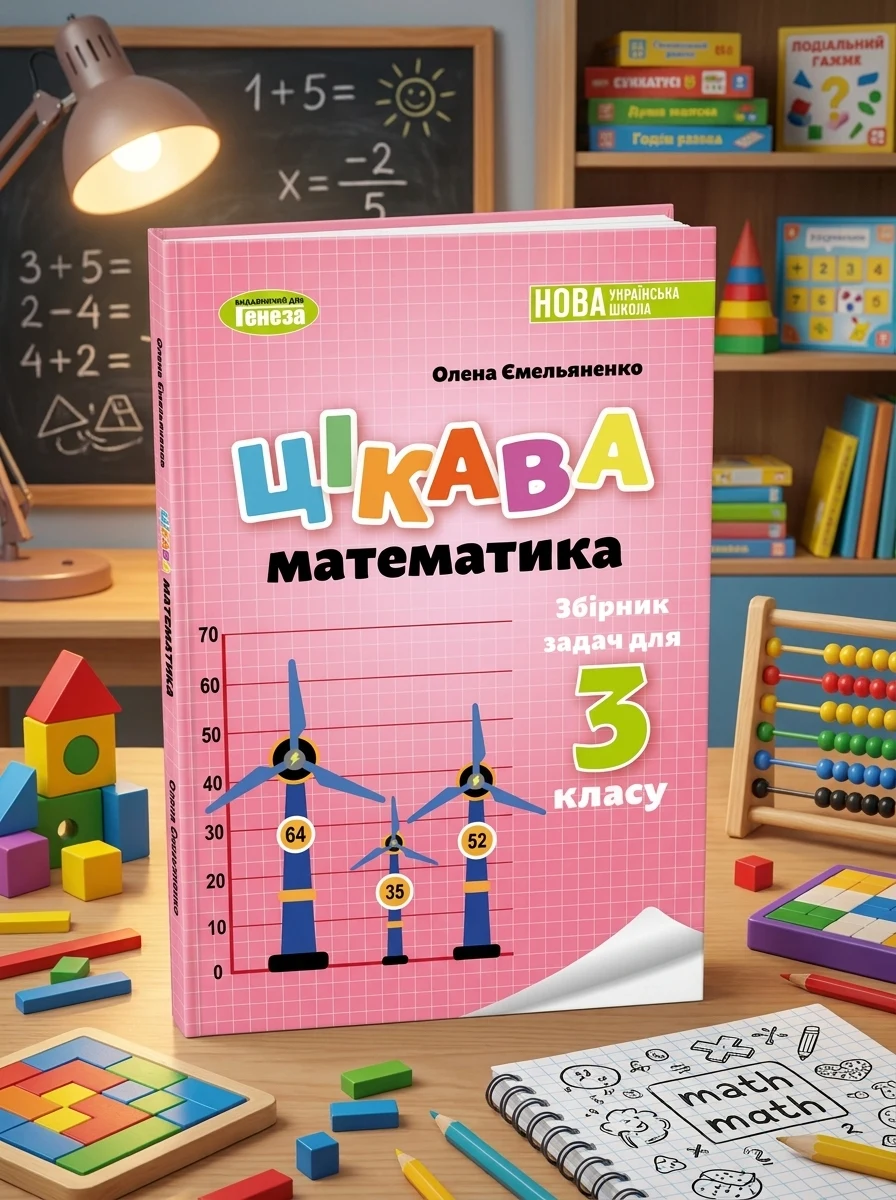 Цікава математика. Збірник задач для 3 класу — Дитяча література