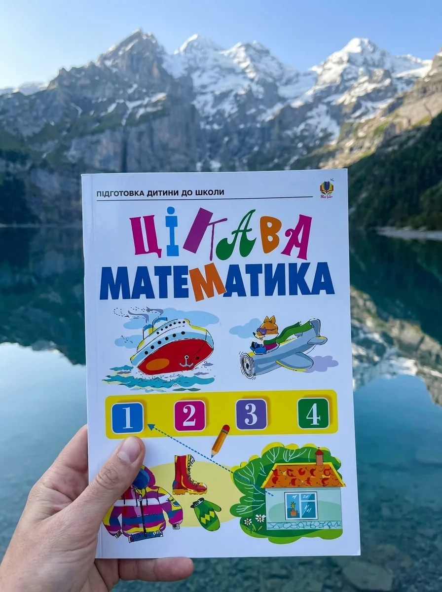 Цікава математика. Зошит для підготовки дітей до школи — Дім, сім'я, релігія