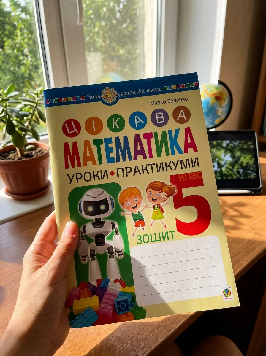 Цікава математика. Зошит. Уроки-практикуми. 5 клас