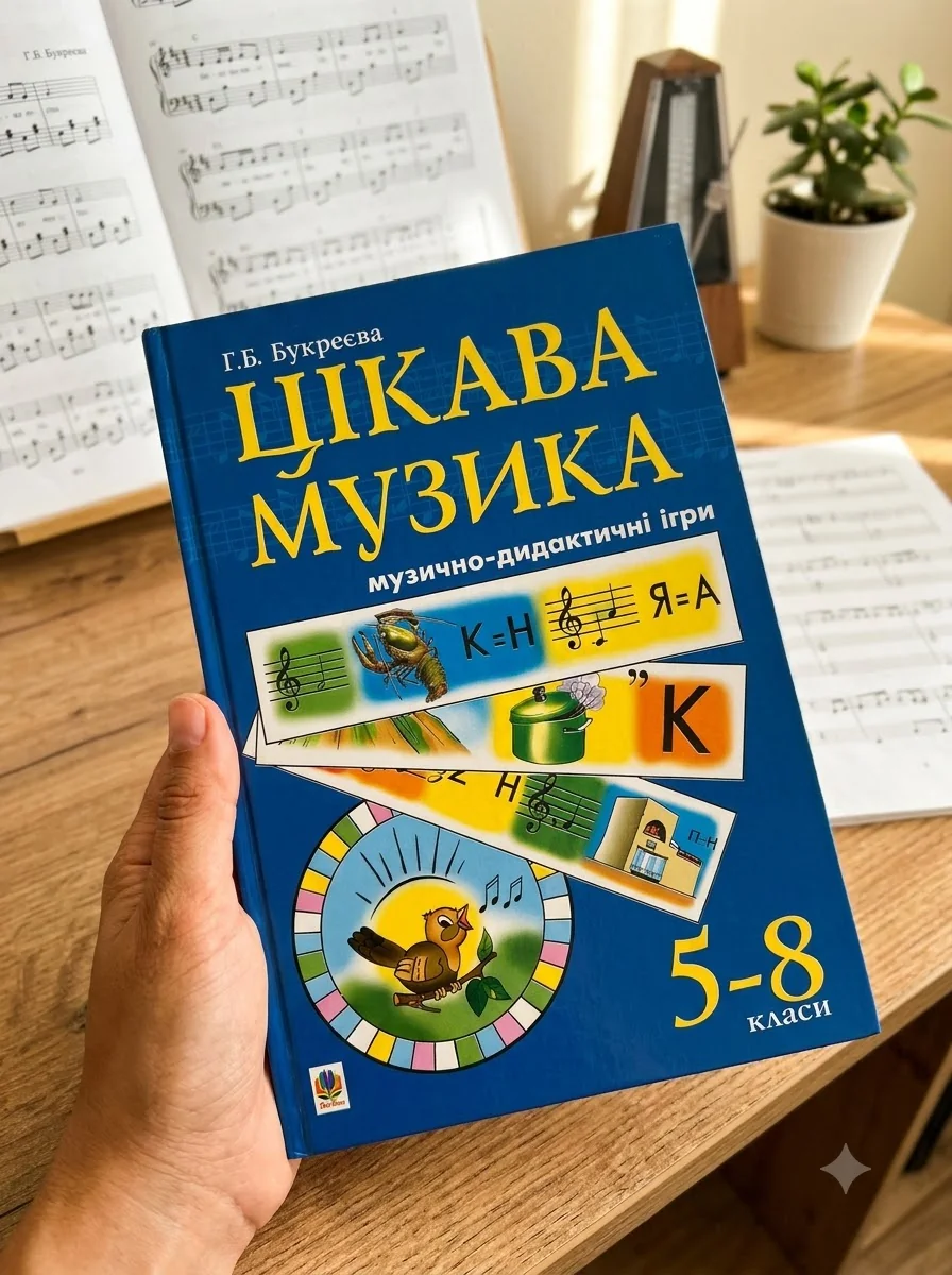 Цікава музика. Музично-дидактичні ігри. 5-8 класи — Дитяча література