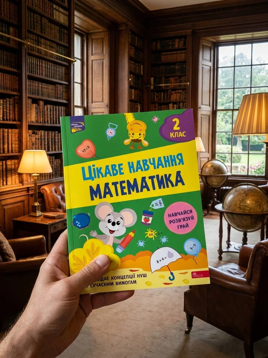 Цікаве навчання. Математика. 2 клас — Пізнавальні книги для дітей