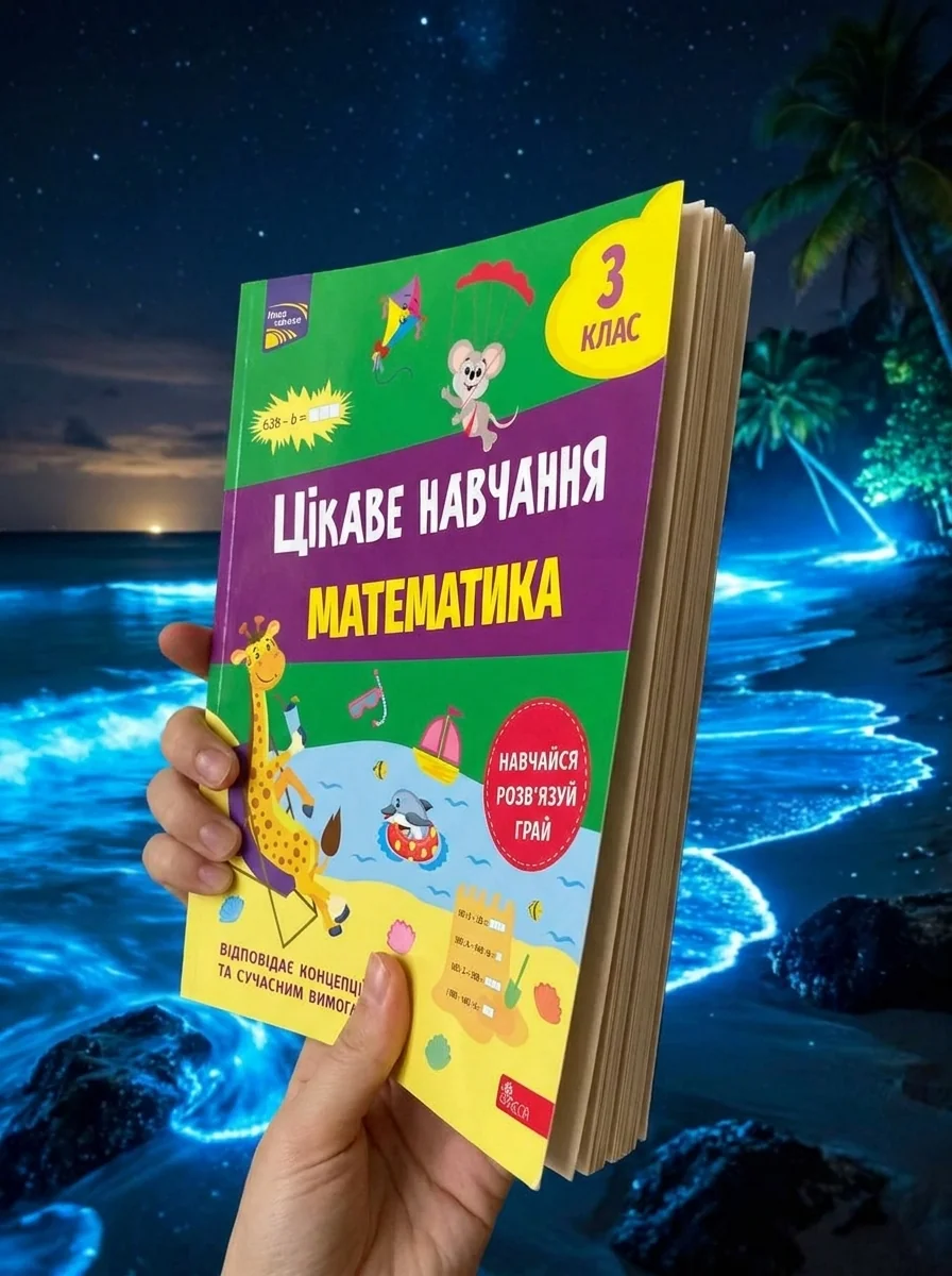 Цікаве навчання. Математика. 3 клас — Пізнавальні книги для дітей