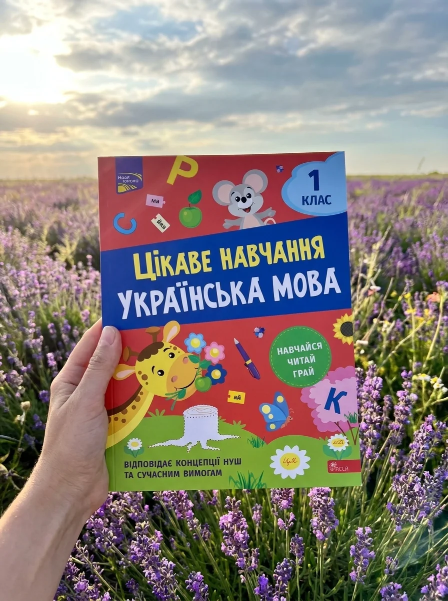 Цікаве навчання. Українська мова. 1 клас — Пізнавальні книги для дітей