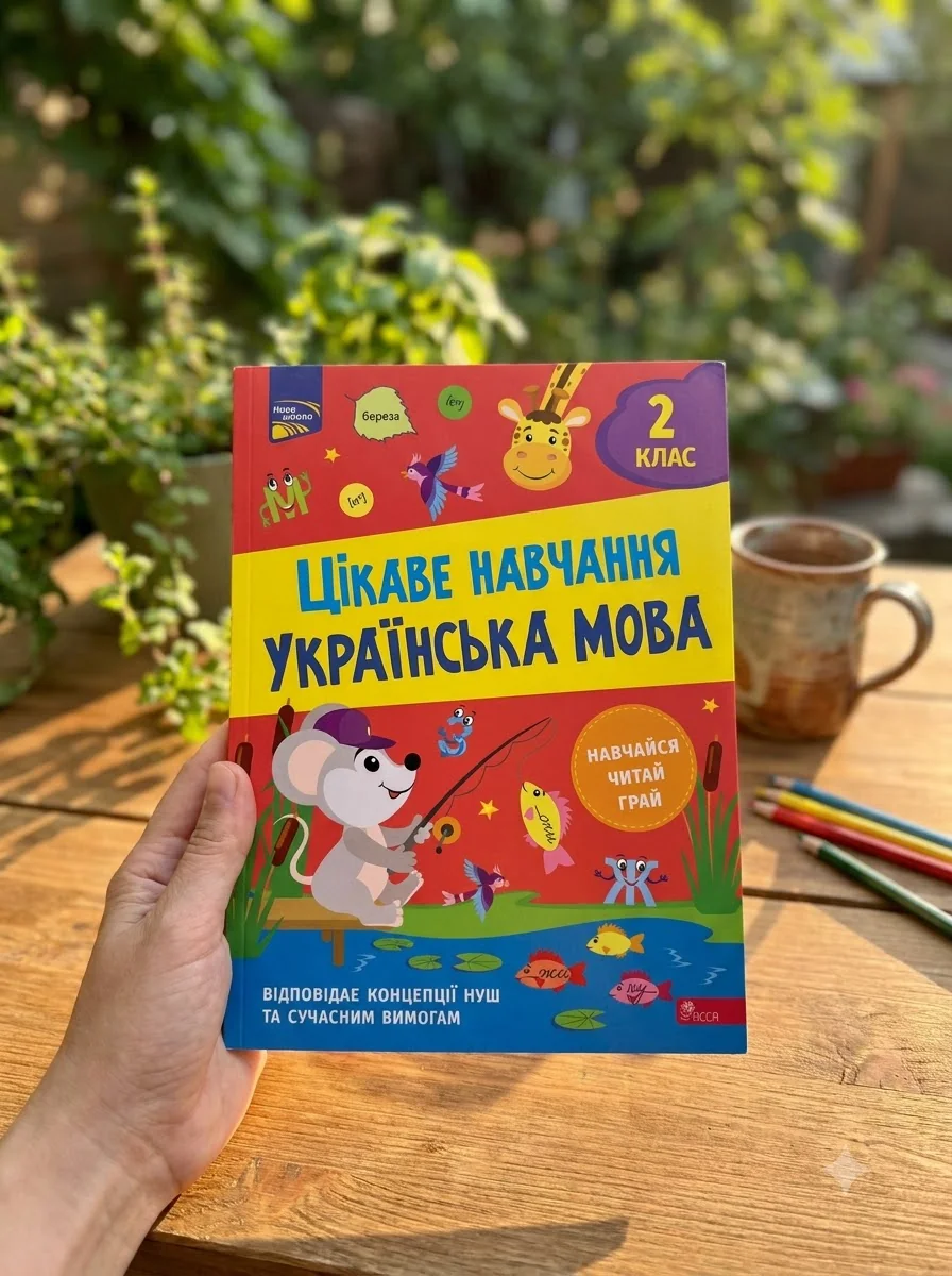 Цікаве навчання. Українська мова. 2 клас — Пізнавальні книги для дітей