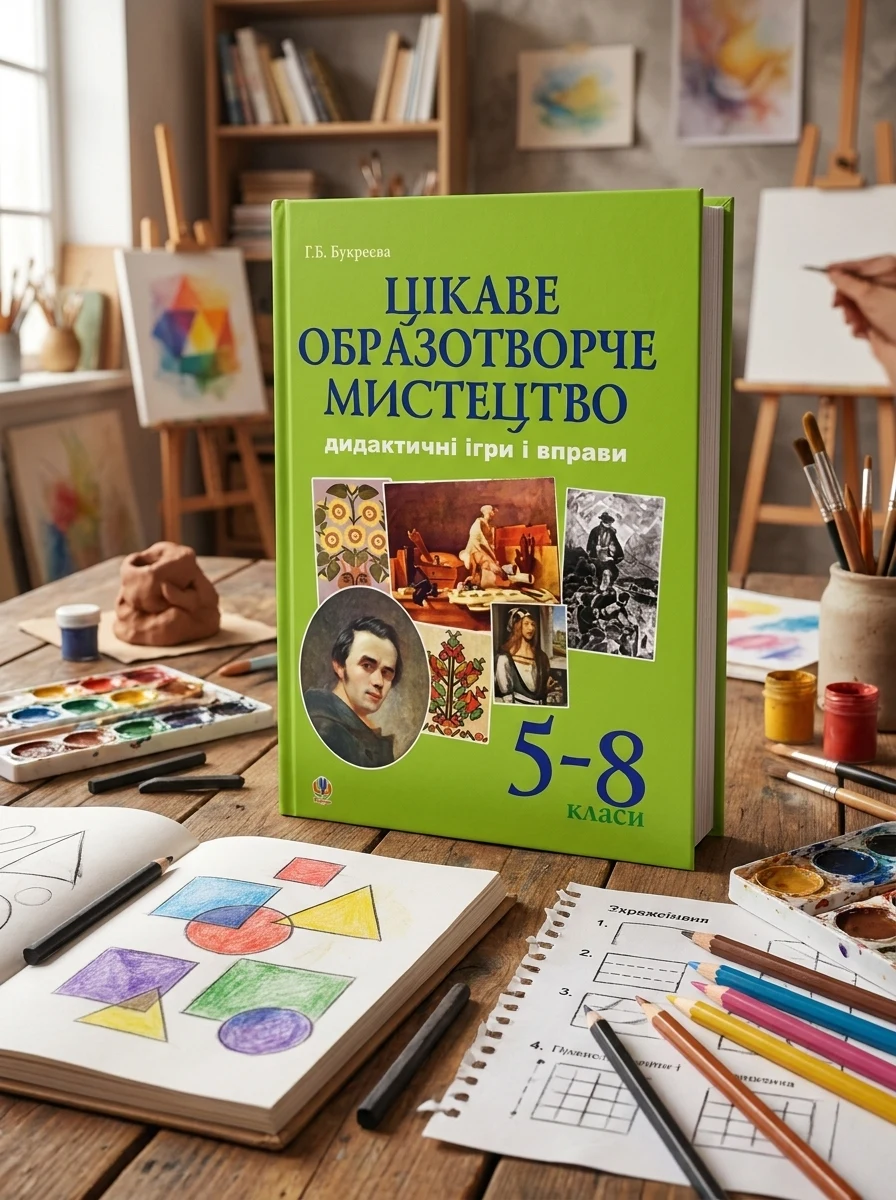 Цікаве образотворче мистецтво. Дидактичні ігри і вправи. 5-8 класи — фото 2