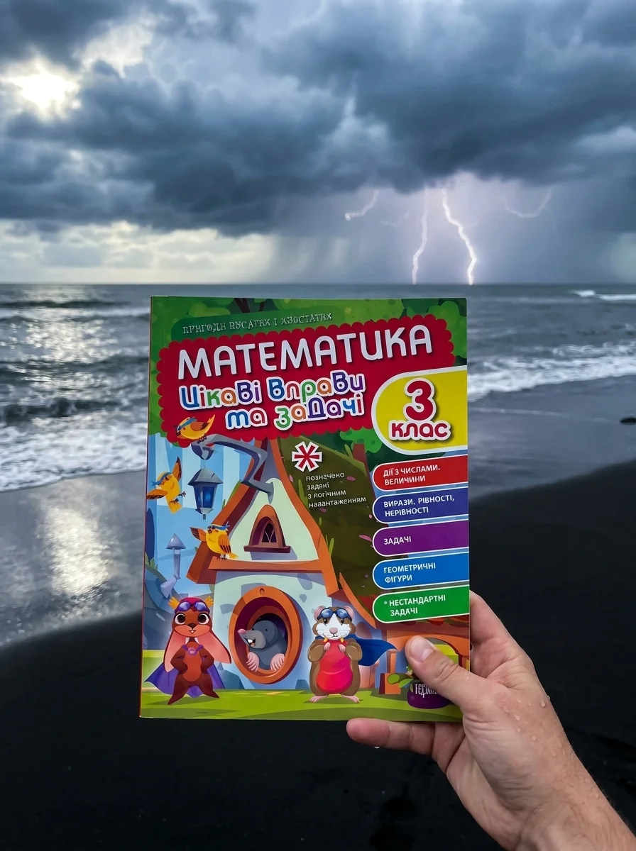 Цікаві вправи та задачі. Математика. 3 клас — Дитяча література
