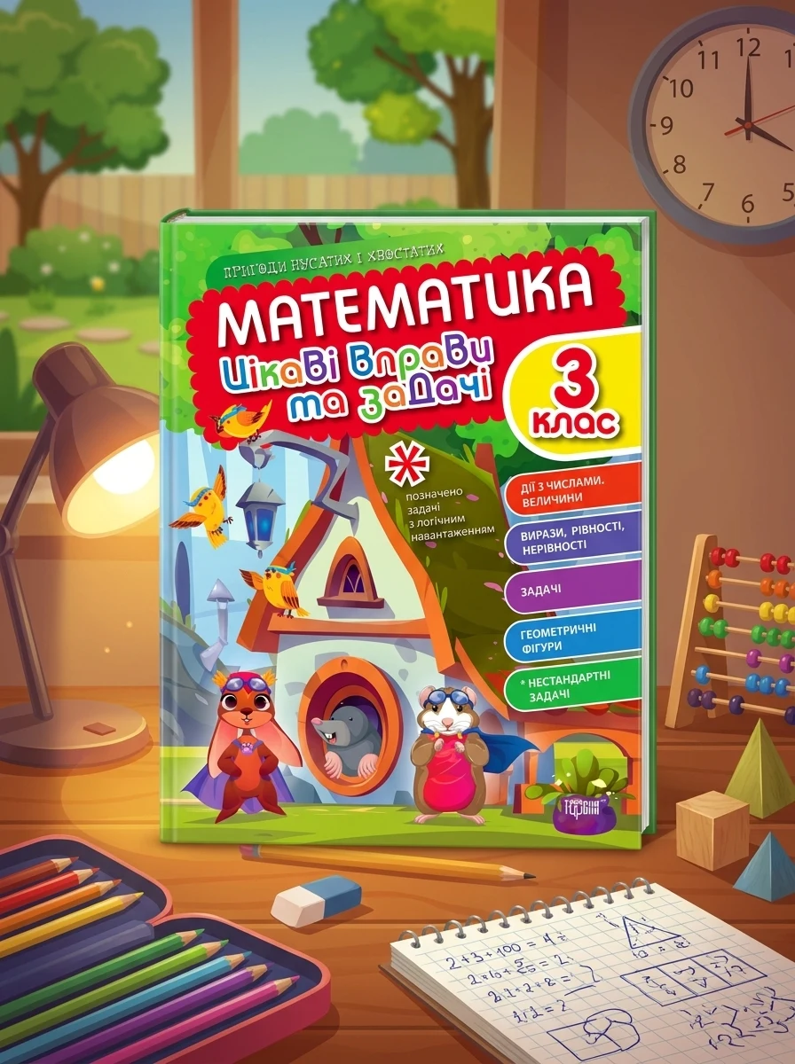 Цікаві вправи та задачі. Математика. 3 клас — фото 2