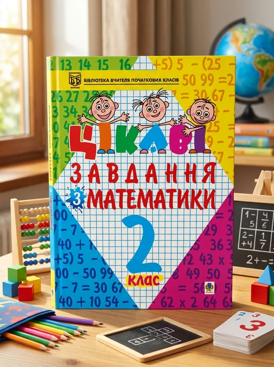 Цікаві завдання з математики. 2 клас — Дитяча література