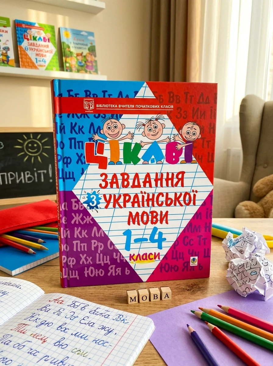 Цікаві завдання з української мови. 1-4 класи — Вивчення мов