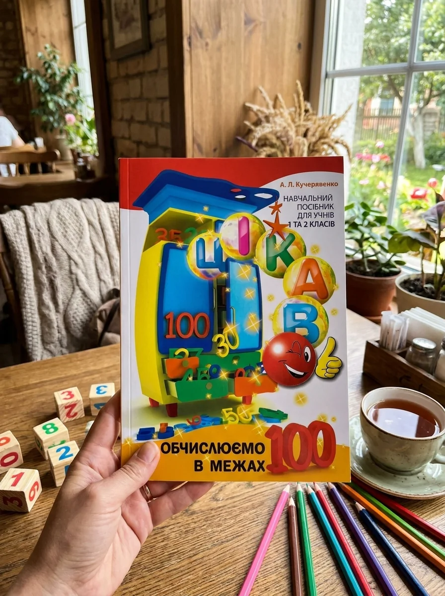 Цікаво. Обчислюємо в межах 100 — Алла Кучерявенко, обкладинка