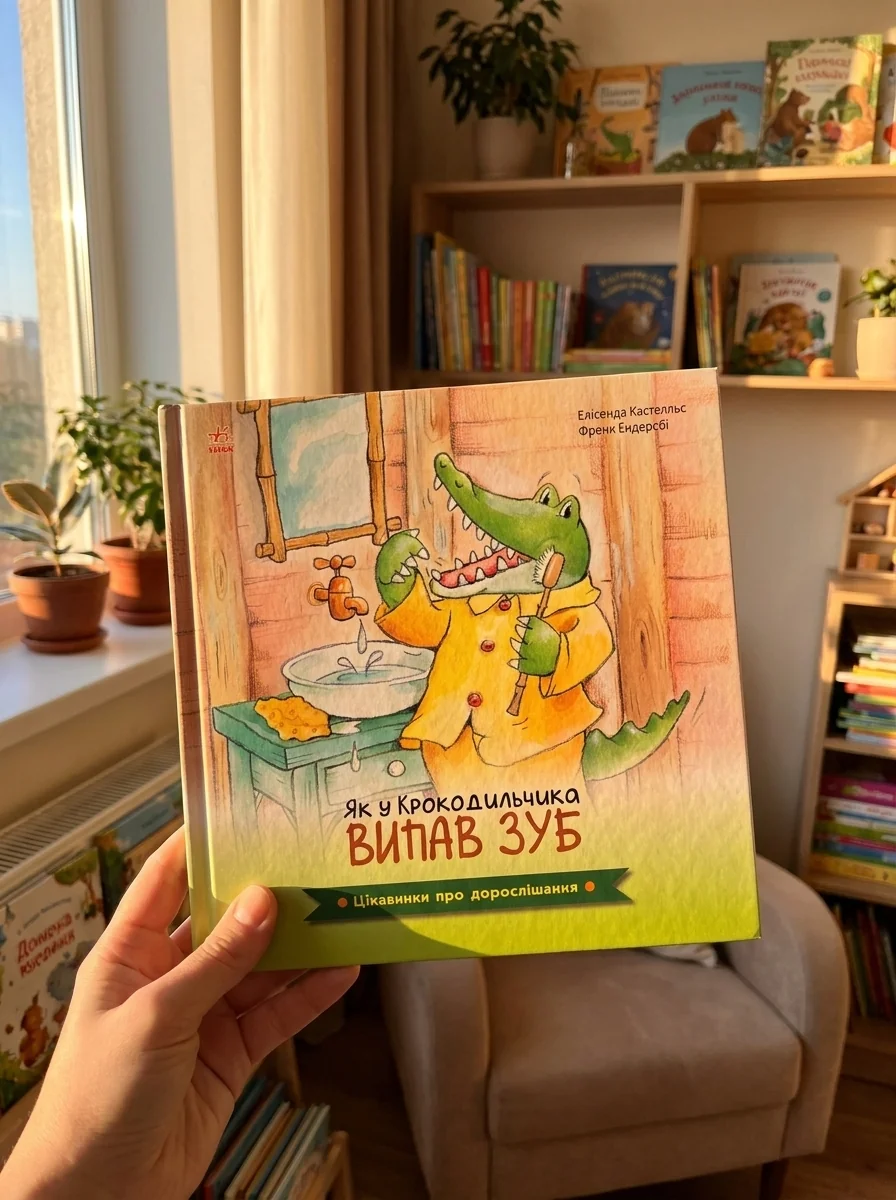 Цікавинки про дорослішання. Як у Крокодильчика випав зуб — Книги