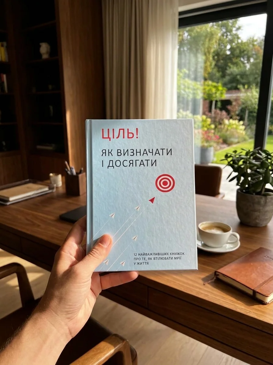 Ціль! Як визначати і досягати. 12 найважливіших книжок про те, як втілювати мрії у життя | купити книгу онлайн