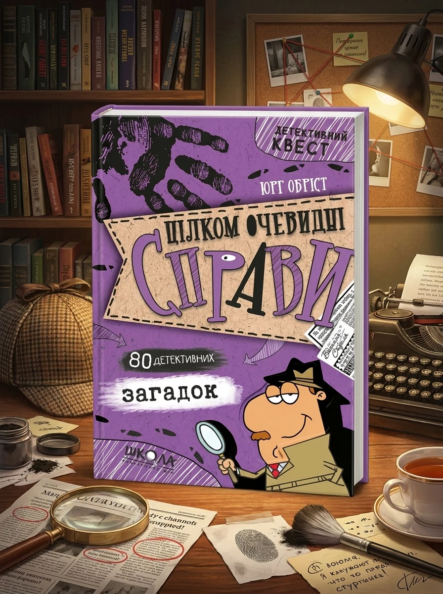 Цілком очевидні справи. 80 детективних загадок — Дитяча література