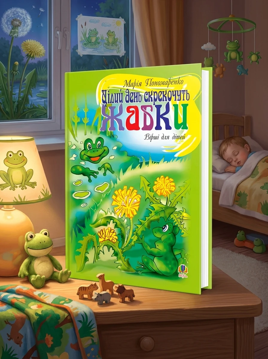 Цілий день скрекочуть жабки. Вірші для дітей