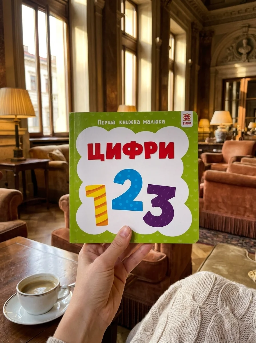 Цифри. Перша книжка малюка — Дитяча література
