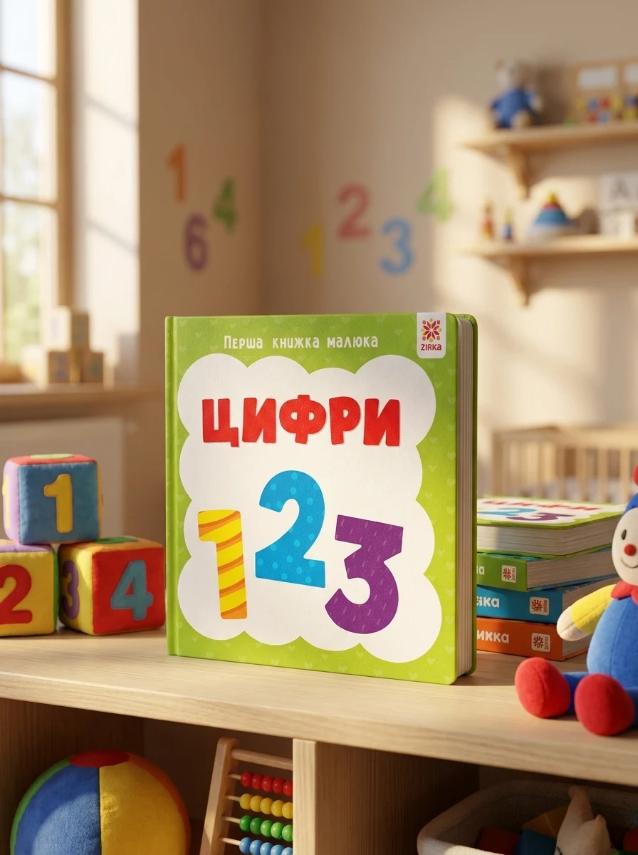 Цифри. Перша книжка малюка — фото 2