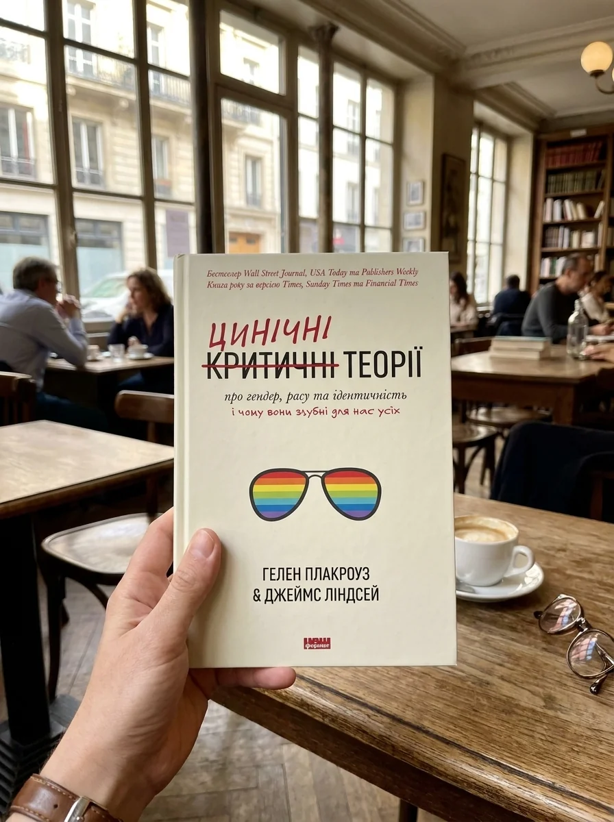 Цинічні теорії про гендер, расу та ідентичність. І чому вони згубні для нас усіх — Гелен Плакроуз, обкладинка