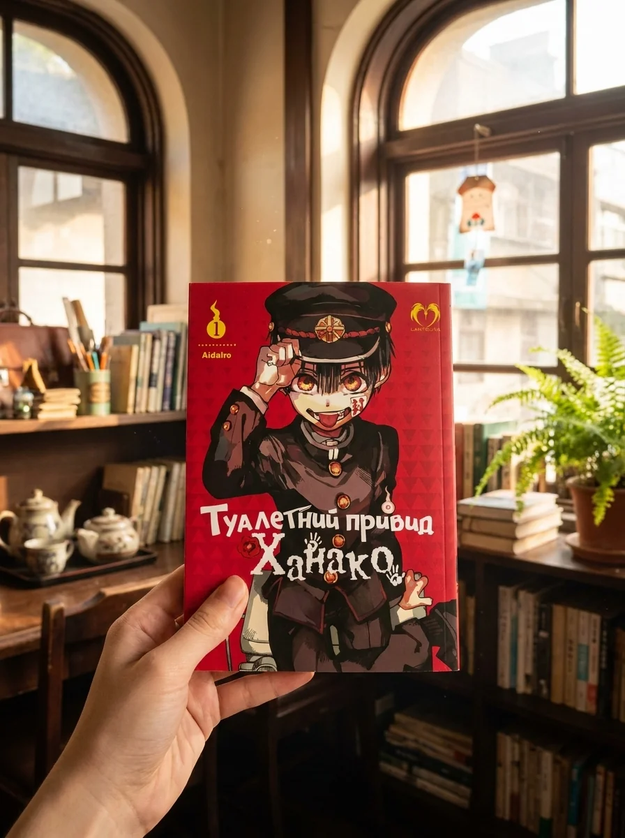 Туалетний привид Ханако. Том 1 — AidaIro, обкладинка