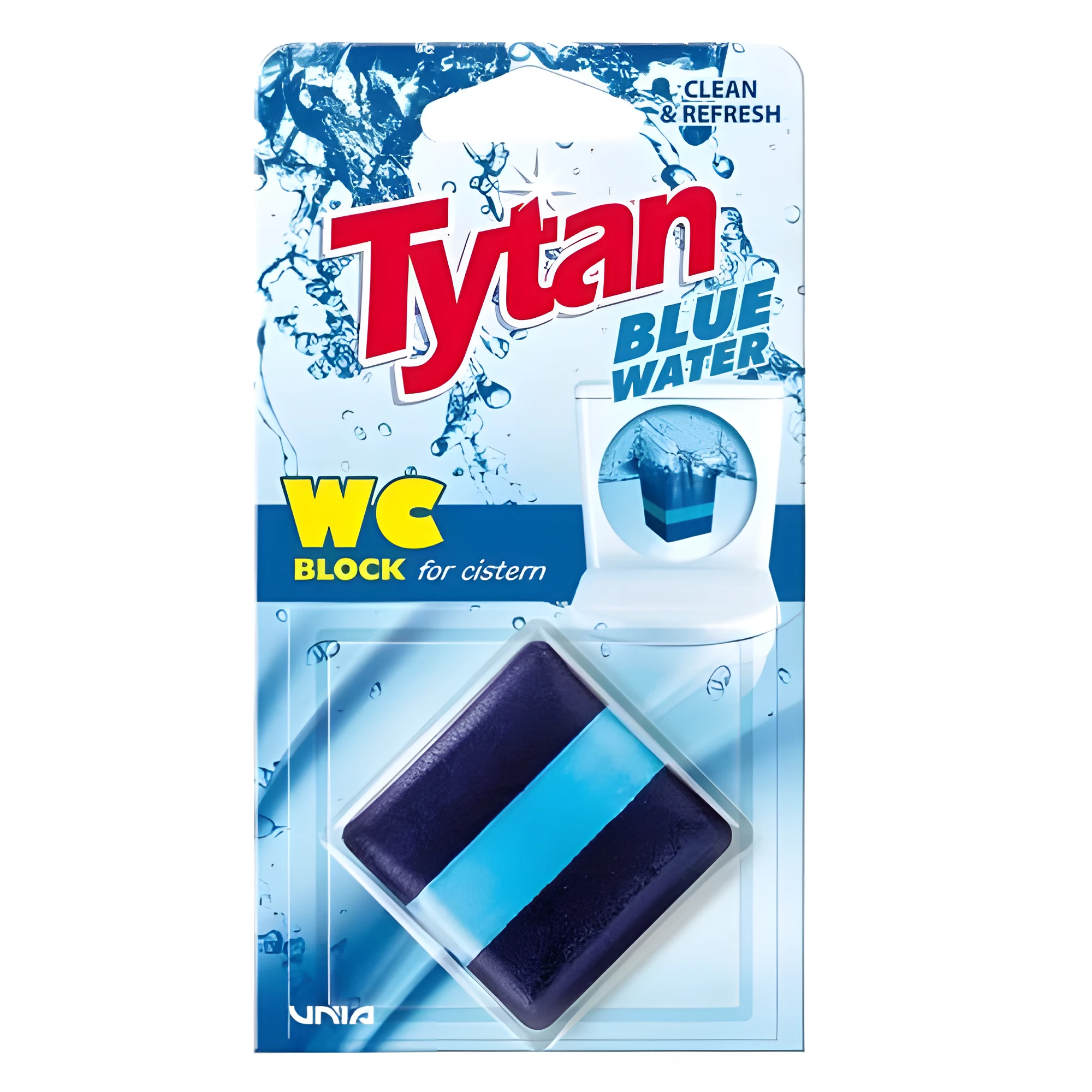 Туалетний ароматизатор Tytan для зливного бачка 50г Blue Water 53010