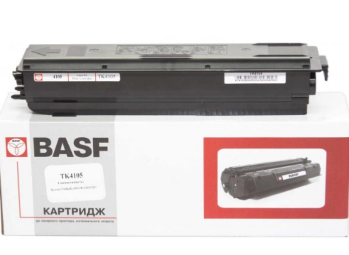 Туба з тонером BASF для Kyocera Mita Taskalfa 1801/2200/2201 аналог TK-4105 Black ( 15000 ст.) (BASF-KT-TK4105)