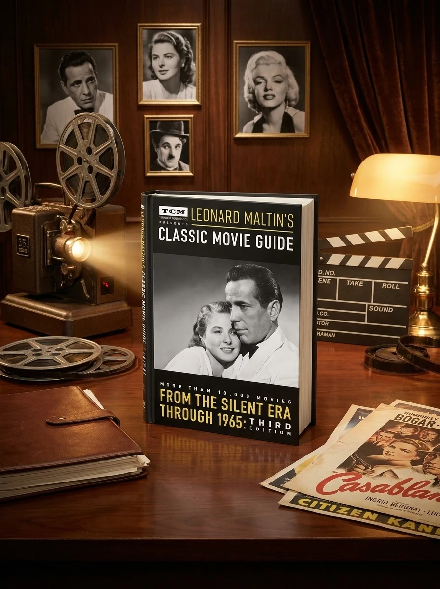 Turner Classic Movies Presents: Classic Movie Guide. From the Silent Era Through 1965: Third Edition — Леонард Малтін, обкладинка