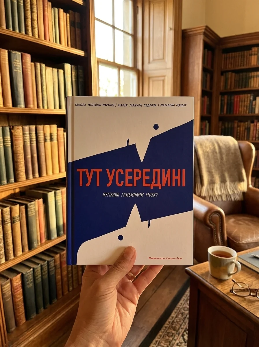 Тут усередині. Путівник глибинами мозку — Дитячі книги