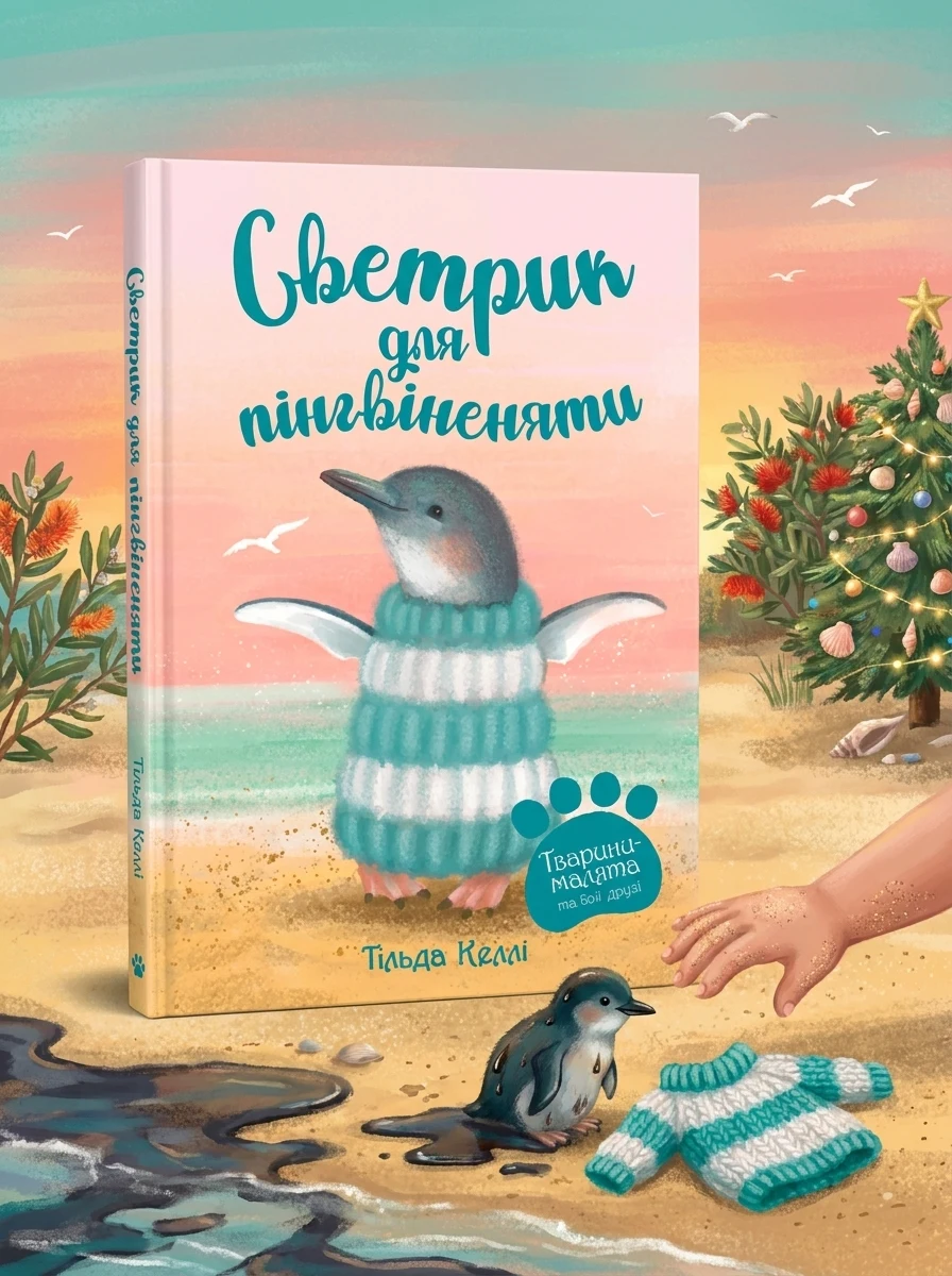 Тварини-малята та їхні друзі. Книга 1 Светрик для пінгвіненяти — Навчальна література