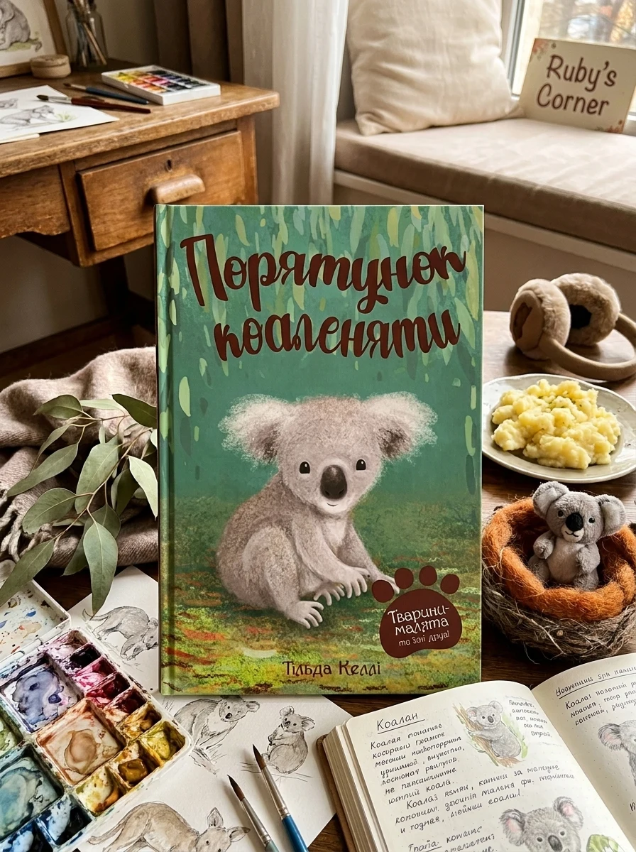 Тварини-малята та їхні друзі. Книга 2 Порятунок коаленяти — Навчальна література