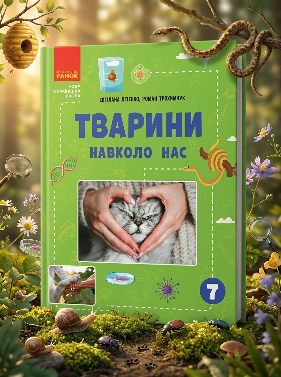 Тварини навколо нас — Дитяча література