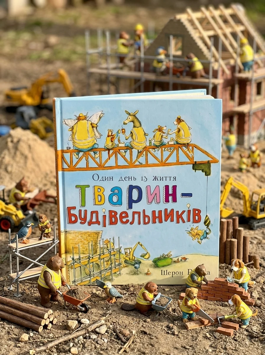 Тварини-працівники. Один день із життя тварин-будівельників — Художня література