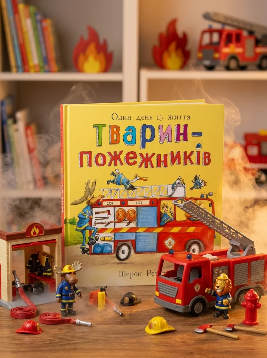 Тварини-працівники. Один день із життя тварин-пожежників — Художня література