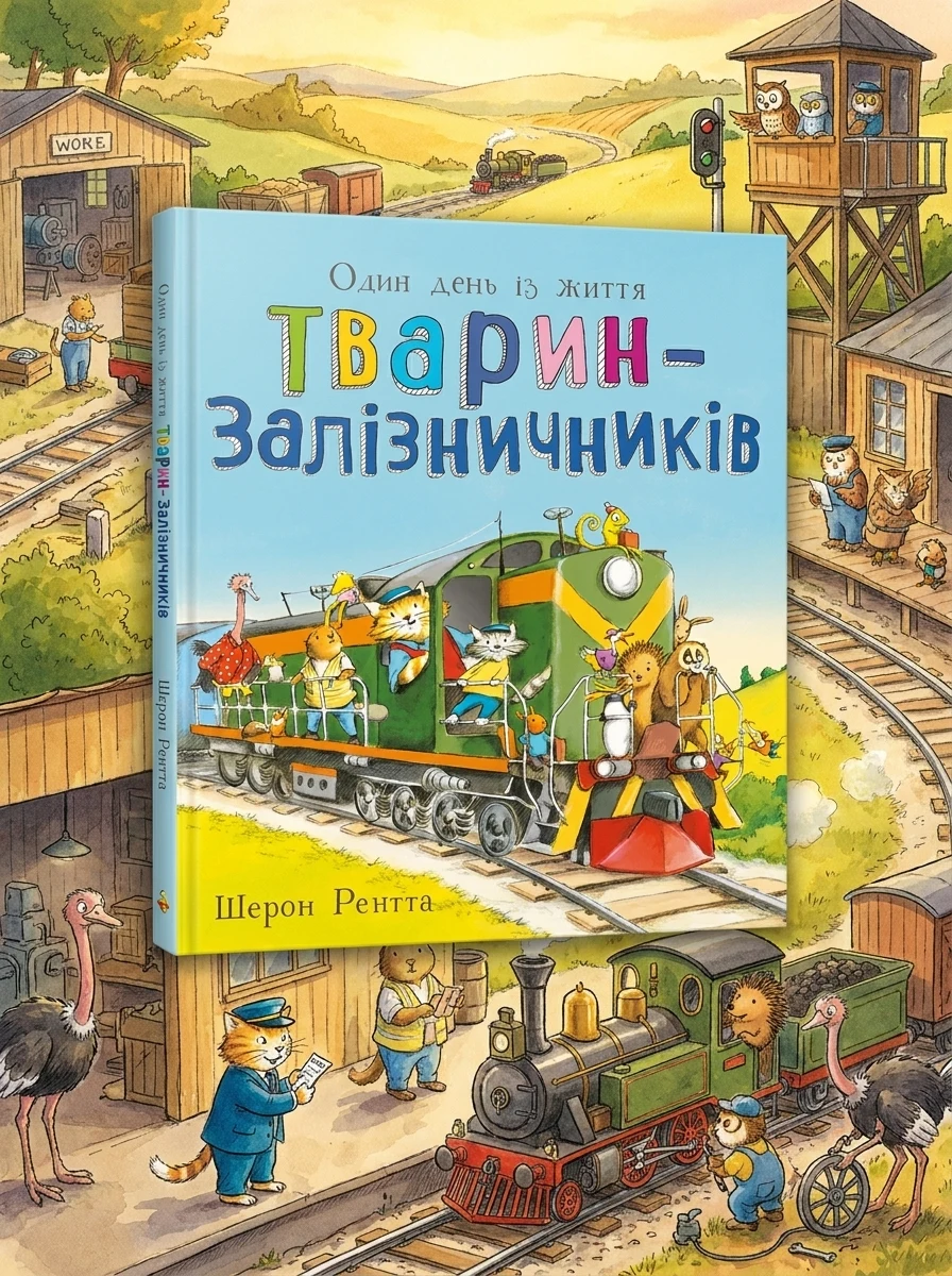 Тварини-працівники. Один день із життя тварин-залізничників — Художня література