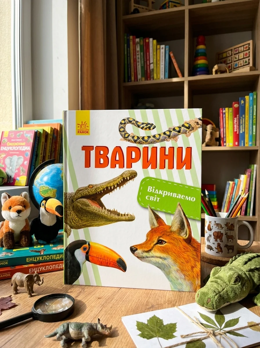 Тварини. Відкриваємо світ — Дитяча література