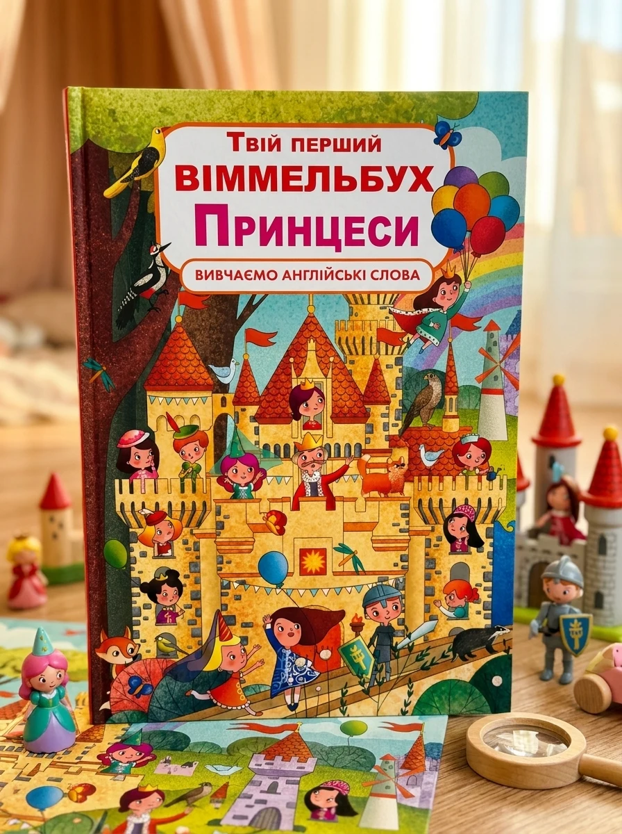 Твій перший віммельбух. Принцеси — Дитяча література