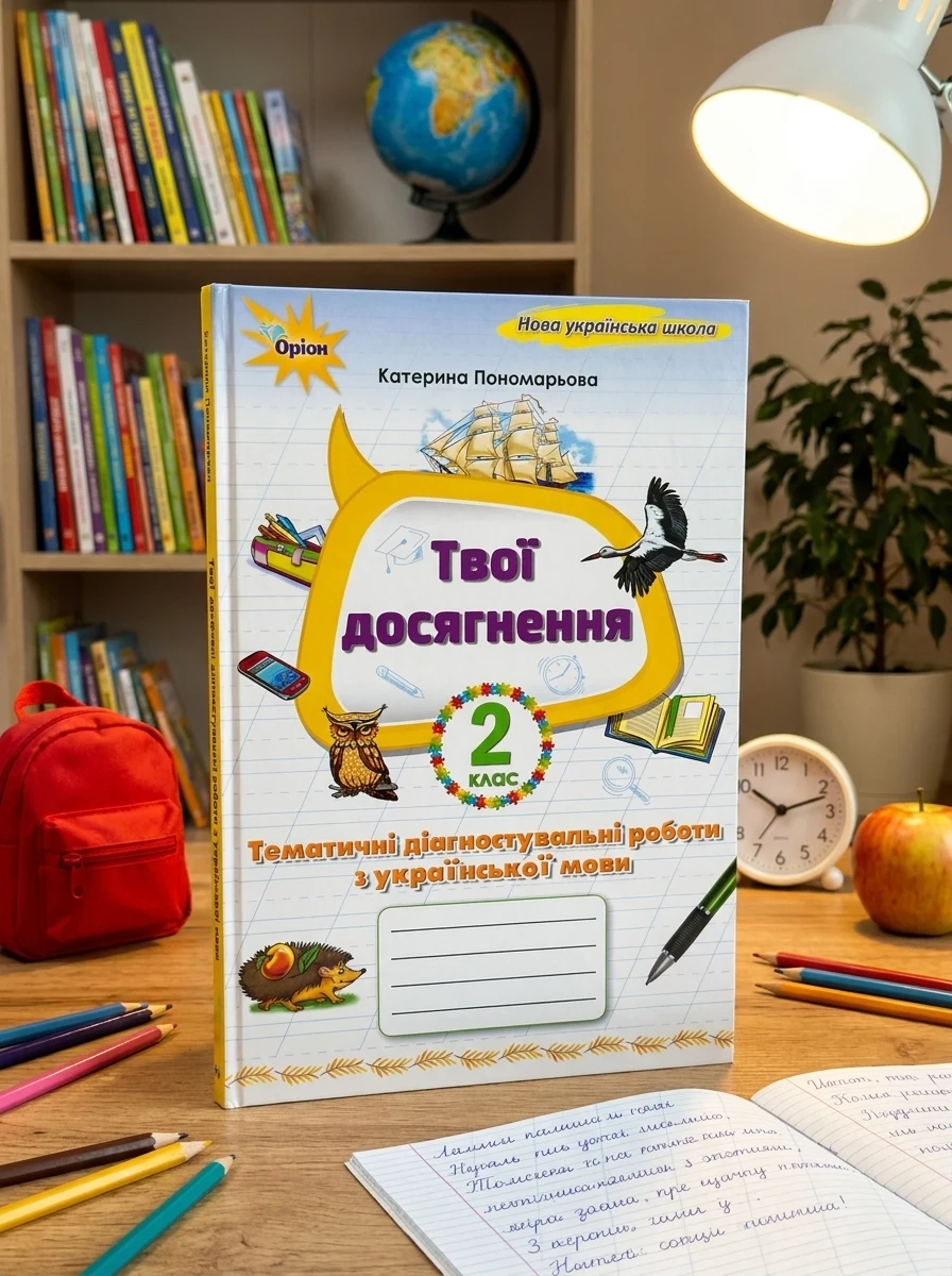 Твої досягнення. Українська мова. 2 клас. Тематичні діагностувальні роботи