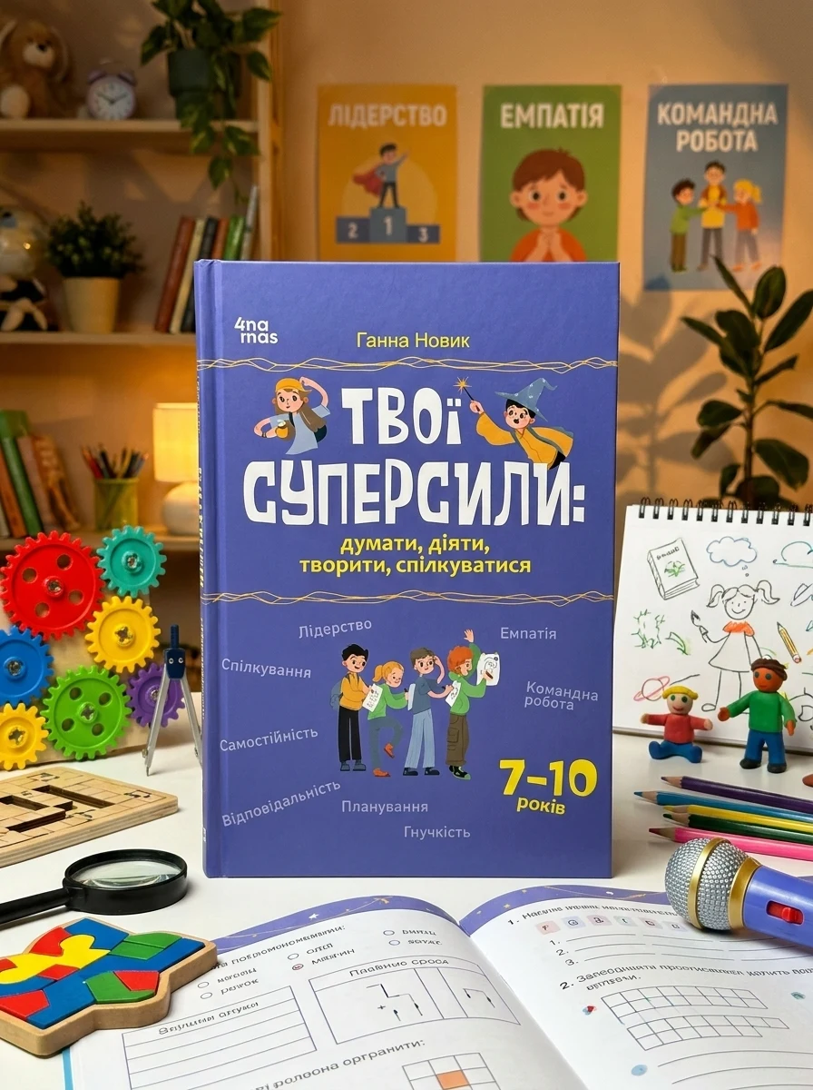 Твої суперсили: думати, діяти, творити, спілкуватися. 7-10 років — Дитяча література