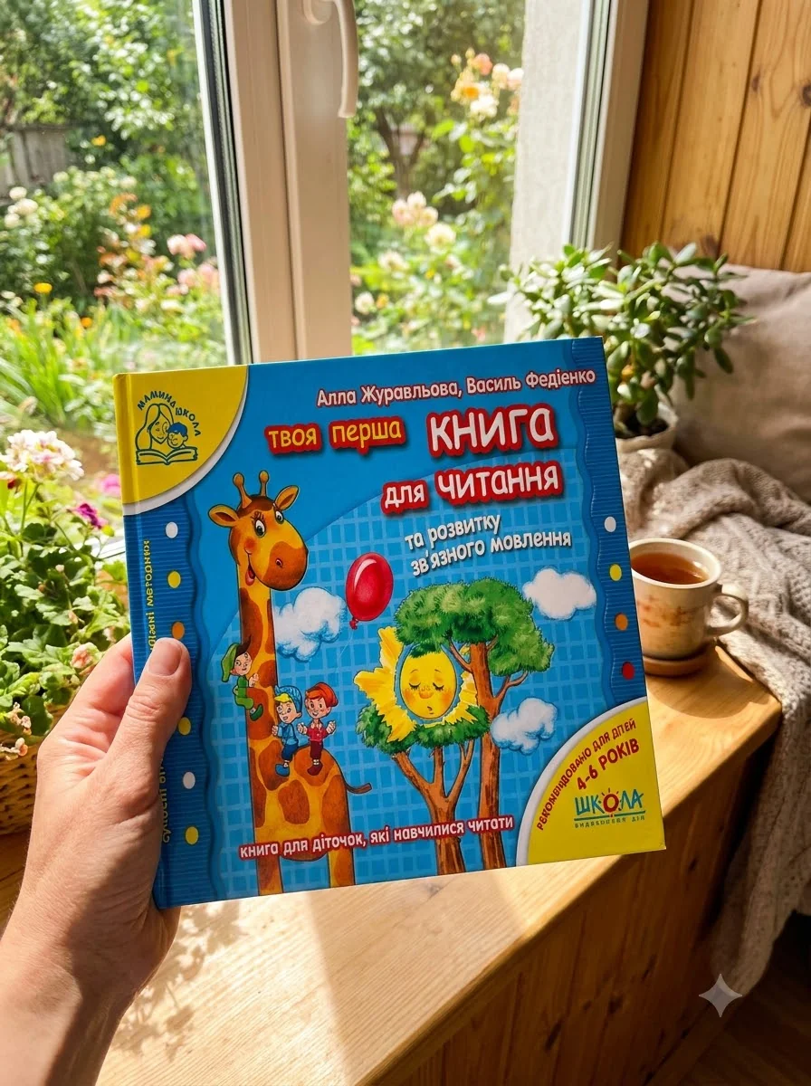 Твоя перша книга для читання та розвитку зв'язного мовлення — фото 2