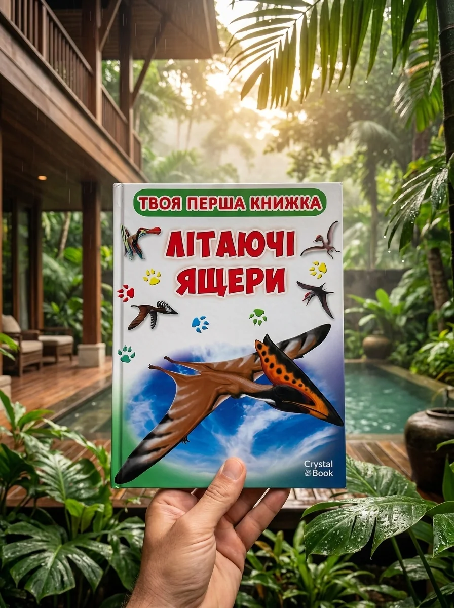 Твоя перша книга. Літаючі ящери — Книги