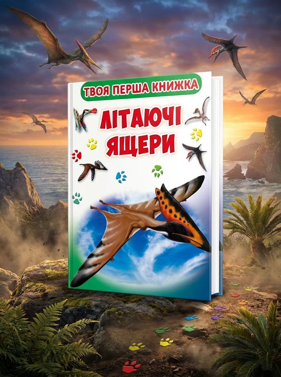 Твоя перша книга. Літаючі ящери — фото 2