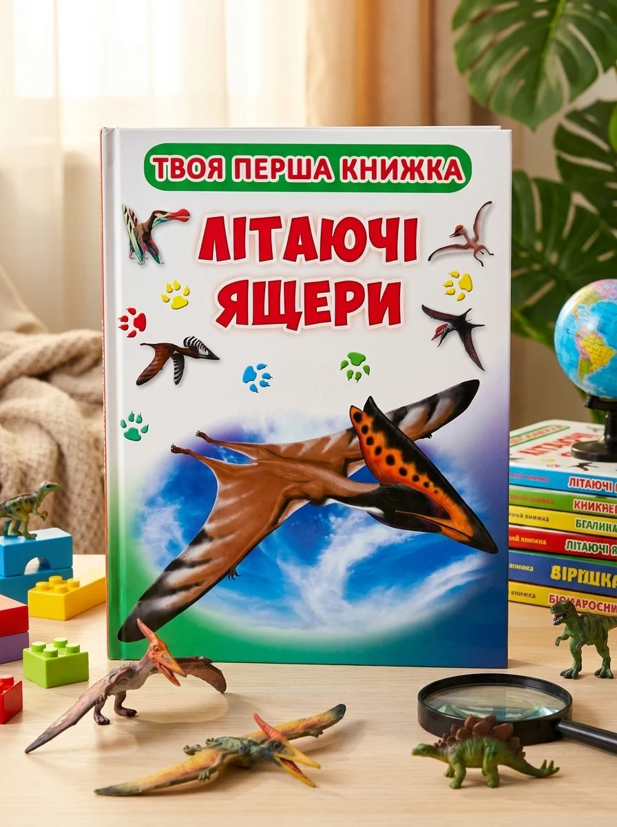 Твоя перша книга. Літаючі ящери — Дитяча література