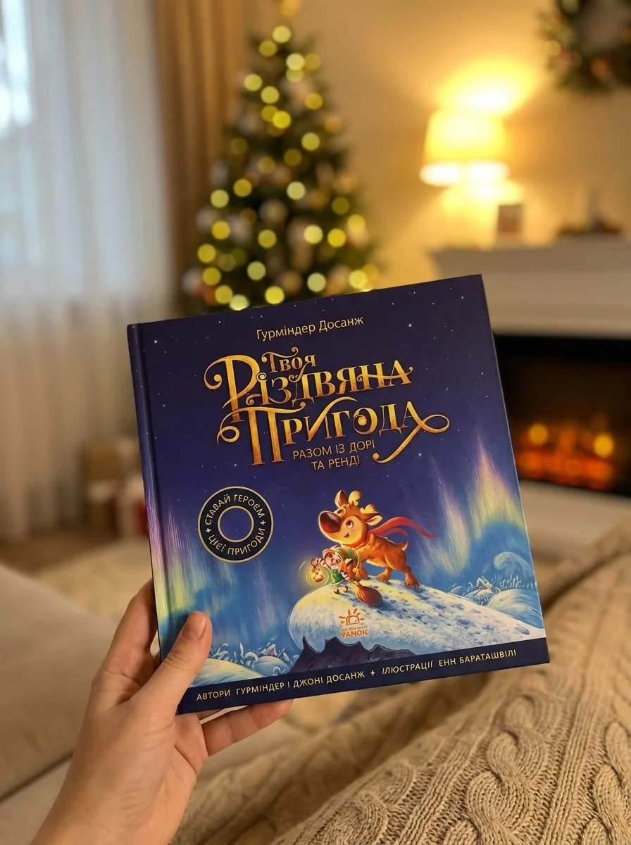 Твоя різдвяна пригода разом із Дорі та Ренді — Дитяча література