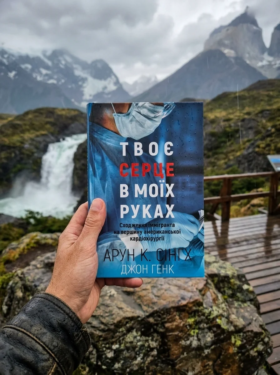 Твоє серце в моїх руках. Сходження іммігранта на вершину американської кардіохірургії — Сінгх Арун Кумар, обкладинка