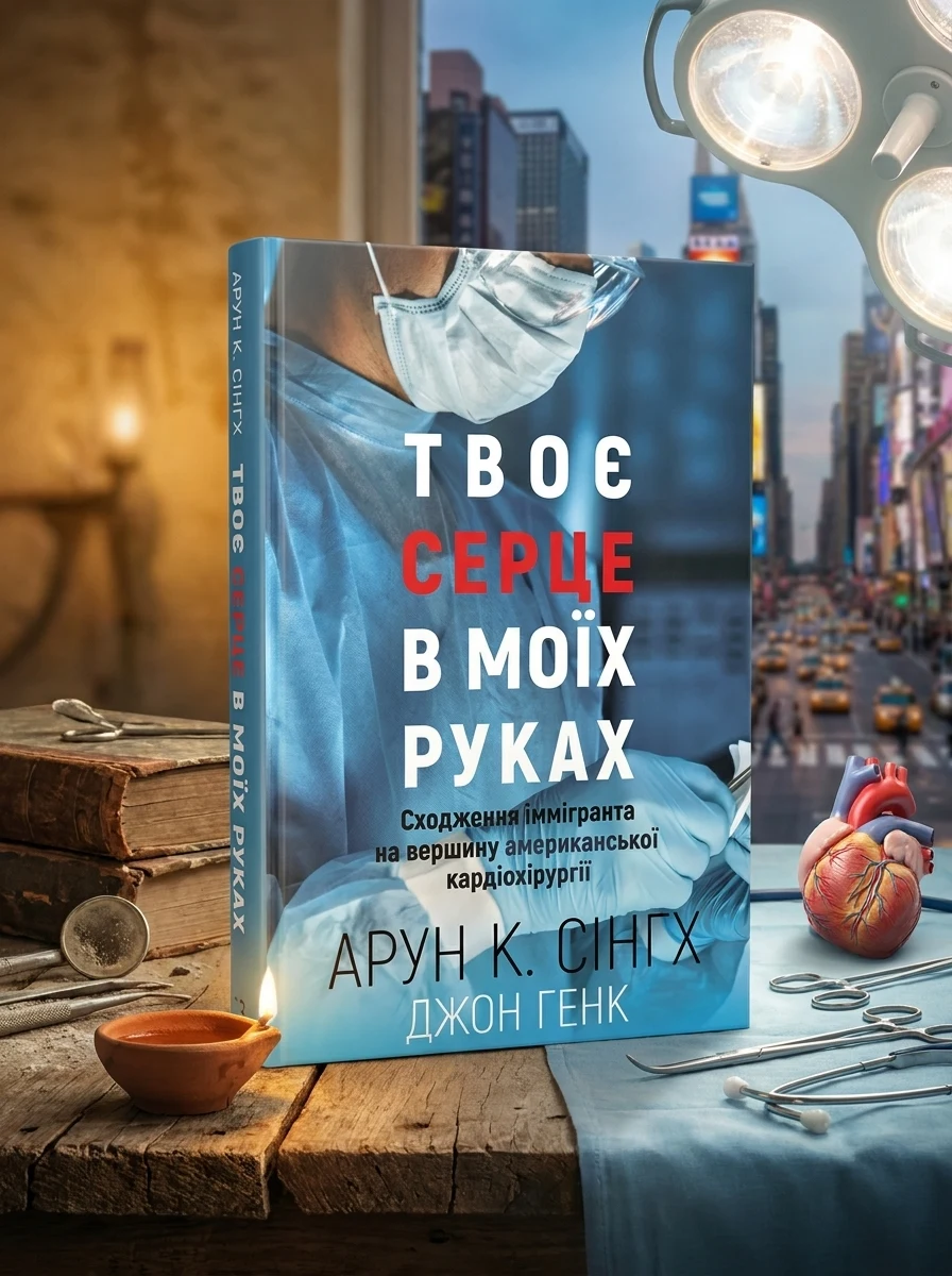 Твоє серце в моїх руках. Сходження іммігранта на вершину американської кардіохірургії — Сінгх Арун Кумар, фото 2