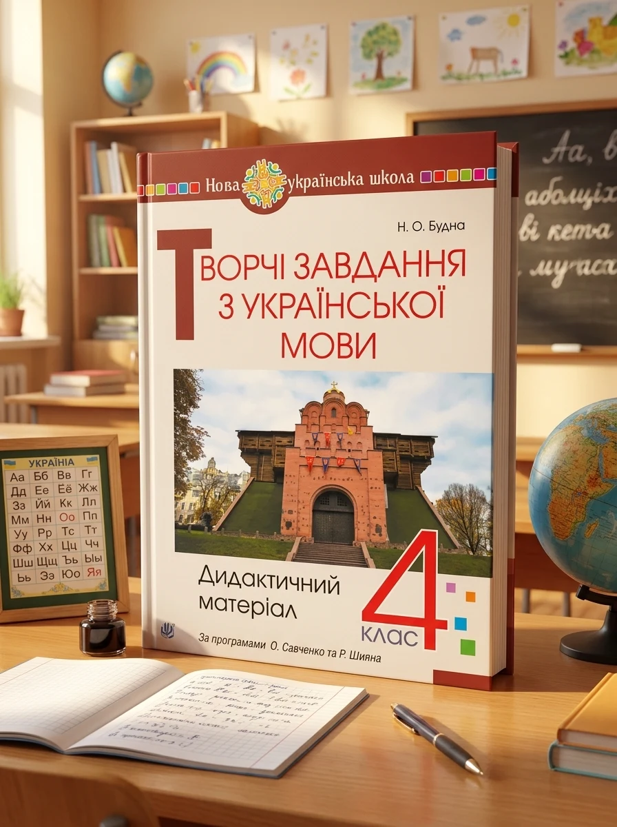 Творчі завдання з української мови. 4 клас. Дидактичний матеріал — Вивчення мов