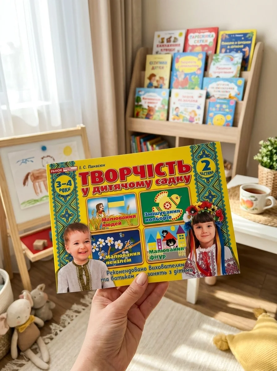 Творчість у дитячому садку. 3-4 роки. Частина 2